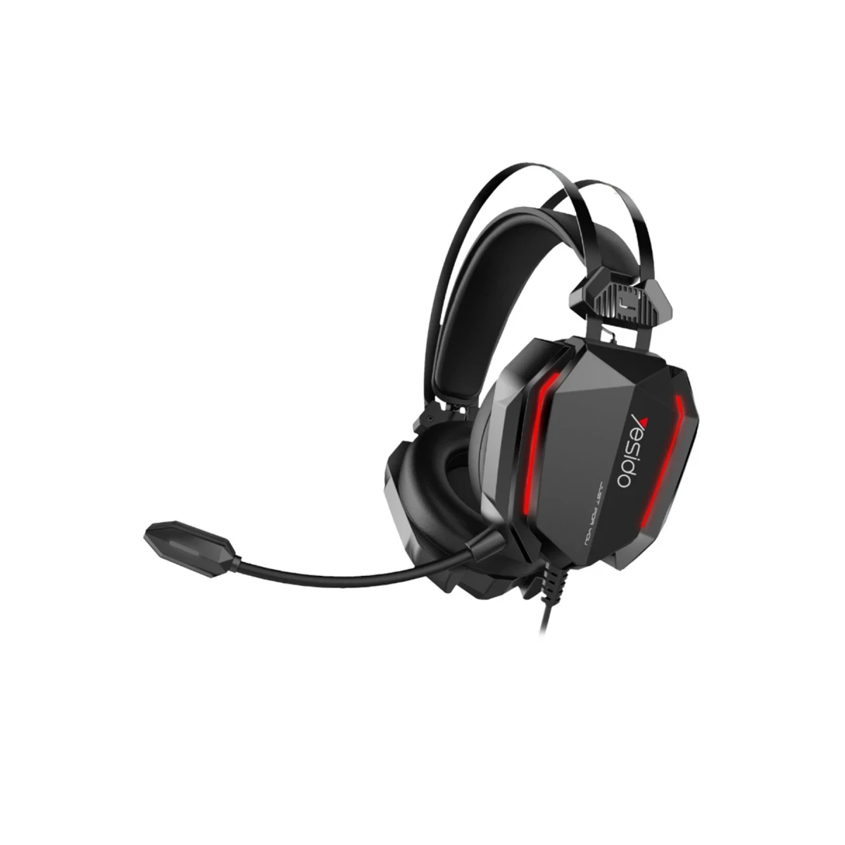 Yesido EK03 Kafaüstü Kablolu RGB Gaming Kulaklık - Siyah